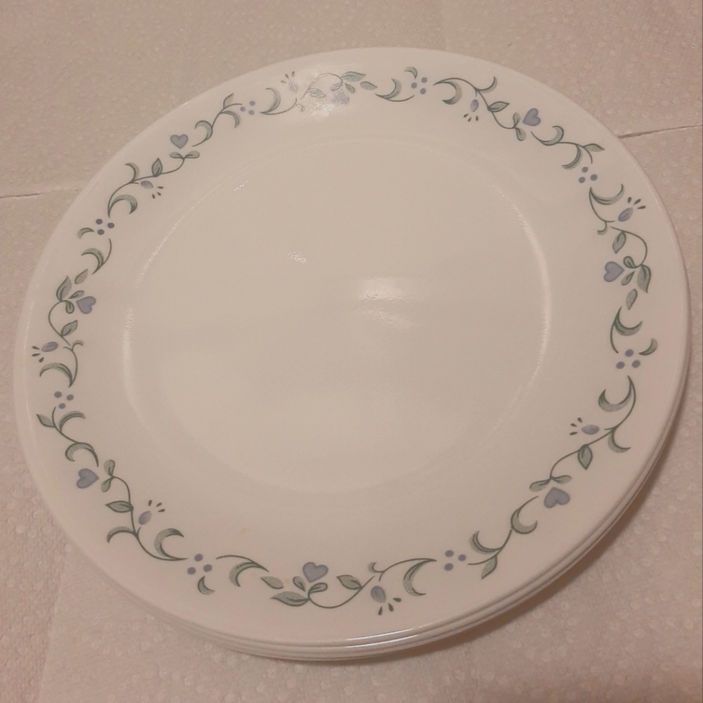Set of 4 Corelle Dinner Plates